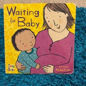 ⛱️2/$5⛱️Waiting for Baby, board book, 2009